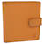 LOUIS VUITTON Epi Porte Billets Compact Bifold Wallet Mandarin M6355H Auth 61922 Leather  ref.1184907