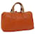 PRADA Hand Bag Leather Orange Auth am5447  ref.1184954