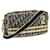 Christian Dior Trotter Canvas Shoulder Bag PVC Black Gray Auth 62014 Grey  ref.1184959