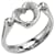 Tiffany & Co Open Heart Silvery Platinum  ref.1188666