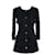 Chanel 9Chaqueta de tweed negra con botones CC de K$ New Negro  ref.1188736
