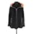 Sandro Wool coat Black  ref.1188769