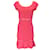 Autre Marque Emilio Pucci Pink Cap Sleeved Viscose Knit Dress  ref.1188789
