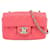 Chanel Matelass� Pink Leder  ref.1188890