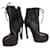 Alaïa Alaia ancle boots Black Leather  ref.1188909