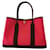 Hermès Sac Garden Party 30 Rose Texas Pink Leder Leinwand  ref.1188918