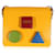 Bolsa mensageiro de couro amarelo e multicolorido Gucci  ref.1188975