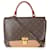 Louis Vuitton Sesame Leather Monogram Canvas Marignan Bag Brown Cloth  ref.1188987