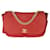 Bolsa mensageiro Chanel camurça vermelha Paris em Roma Vermelho Suécia  ref.1189032