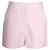 Valentino Garavani Maßgeschneiderte Shorts von Valentino aus rosa Wolle Pink  ref.1189046