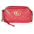 Petit sac à bandoulière GG Marmont Matelasse rouge Gucci Cuir  ref.1189069