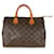 Louis Vuitton Monogram Canvas Speedy 30 Brown Cloth  ref.1189074