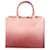 Borsa a libro media in pelle sfumata rosa Christian Dior  ref.1189118