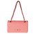 Classique Chanel Pink Patent Medium Classic Flap Bag Rose - vue 2