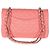 Classique Chanel Pink Patent Medium Classic Flap Bag Rose - vue 4