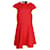 Miu Miu Open-Back Mini Dress in Red Acetate Cellulose fibre  ref.1189152
