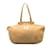 Sac fourre-tout en cuir Fendi FF Logo 8BR636 en bon état Beige  ref.1189173