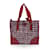 Prada Red Tweed and Leather Small Flat Tote Handbag Satchel  ref.1189193
