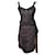 Chanel Falda elegante Negro Monograma Algodón Encaje  ref.1189295