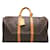Louis Vuitton Keepall 50 Brown Cloth  ref.1189319