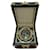 Louis Vuitton Relógio de mesa tronco, quartzo, 80mm, aço, Lona do monograma. Marrom Couro  ref.1189761