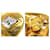 Chanel Dourado Metal  ref.1189764