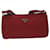 Prada Tessuto Red Synthetic  ref.1189794