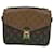 Louis Vuitton Pochette Metis Marrom Lona  ref.1189840