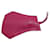 Clochette , neuer Hermès-Reißverschluss und Vorhängeschloss für Hermès-Staubbeutelbox Pink Leder  ref.1189894
