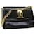 Salvatore Ferragamo Chain Shoulder Bag Leather Black Auth yk9918  ref.1190189