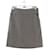 Louis Vuitton wrap wool skirt Grey  ref.1190209