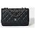 Sac CHANEL Wallet on Chain en Cuir Noir - 101617 - vue 3