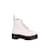 Dr. Martens Leather Lace-up Boots White  ref.1190493