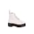 Dr. Martens Bottes à lacets en cuir Blanc  ref.1190493