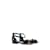 GUCCI  Sandals T.eu 39.5 leather Black  ref.1190522
