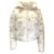 Autre Marque Coach Cream Multi Floral Print Short Puffer Jacket Polyester  ref.1190542