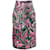 Autre Marque Falda midi rosa con bordado Salby de Dries van Noten Multicolor Algodón  ref.1190544