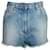 Gucci Cherry Shorts aus blauem Denim Baumwolle  ref.1190682