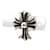 Chrome Hearts Pendiente de cruz de plata 0.0 Metal  ref.1190713