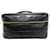 Chanel CC Vanity Cosmetic Bag Black Leather Lambskin  ref.1190739