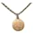 Chanel Triple CC Pendant Chain Necklace Golden Metal  ref.1190740