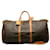 Louis Vuitton Monogram Keepall 60 Bandouliere M41412 Brown Cloth  ref.1190778