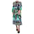 Autre Marque Vestido estampado Isabel multicolorido - tamanho UK 12 Multicor Seda  ref.1190804