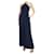 Zimmermann Dark blue lace halter-neck jumpsuit - Brand size 1 Silk  ref.1190811