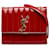 Saint Laurent Vicky Umhängetasche aus rotem Lack Leder Lackleder  ref.1190861