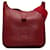 Hermès Hermes Red Clemence Evelyne II GM Leather Pony-style calfskin  ref.1190886