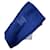 Étole plume Hermès Caoutchouc Bleu foncé  ref.1190924