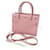 Burberry Mini Title Bag Rosa rubor Cuero  ref.1190934