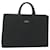 BURBERRY Briefcase Leather Black Auth ep2580  ref.1190960