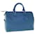 Louis Vuitton Epi Speedy 30 Handtasche Toledo Blau M43005 LV Auth-Folge2684 Leder  ref.1190972